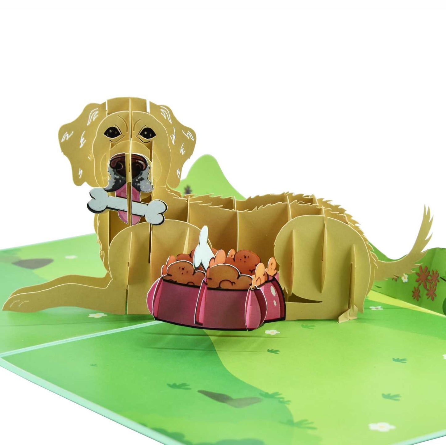 Puppy Pop Up Card