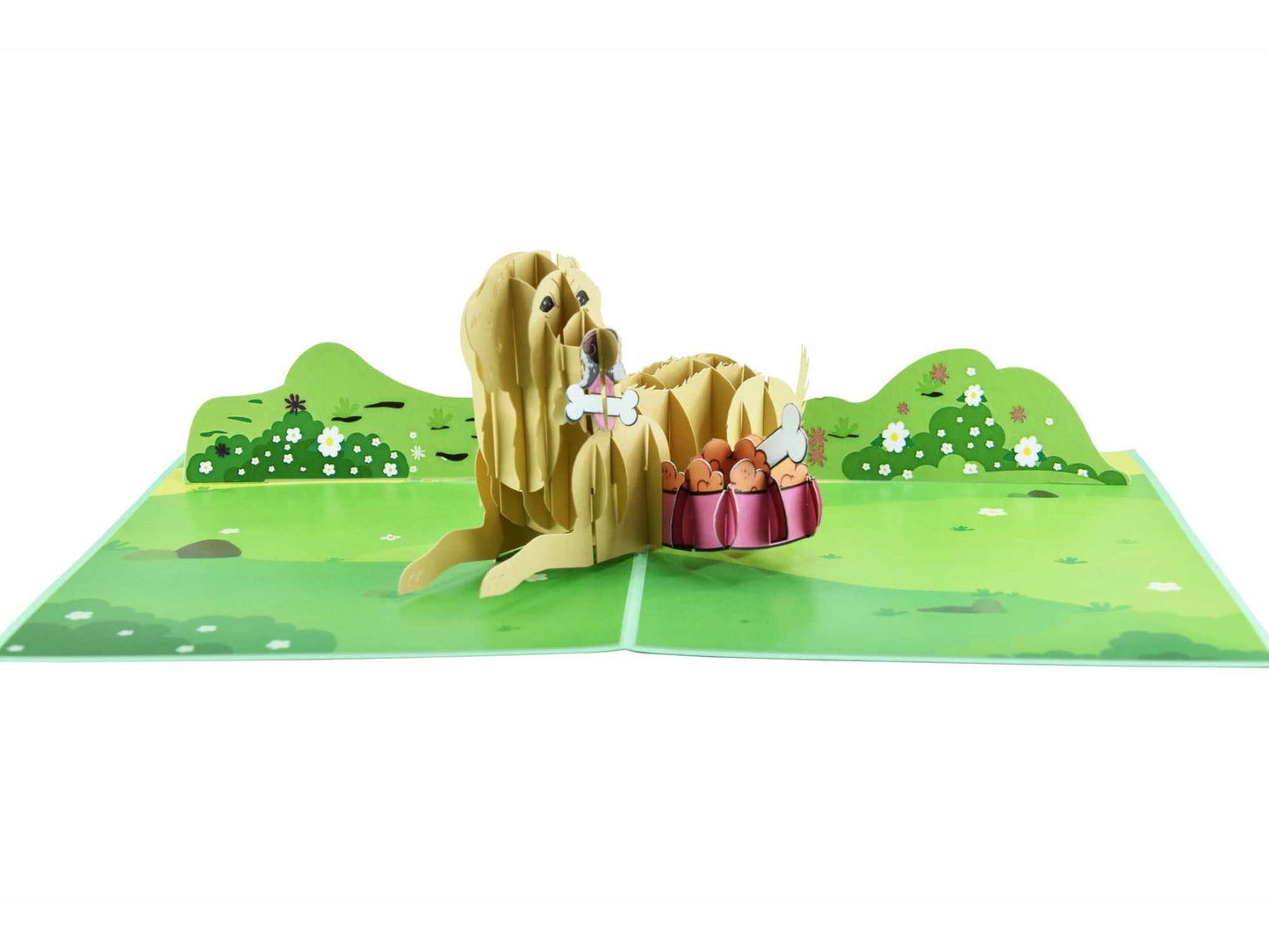 Puppy Pop Up Card