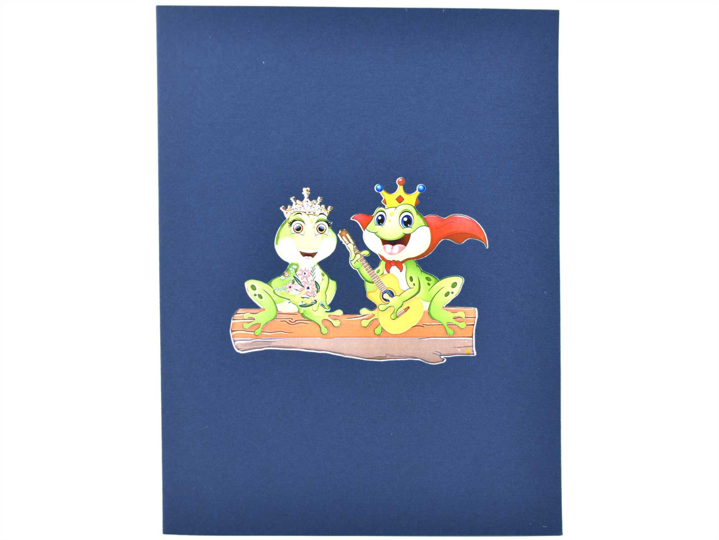 Singing Frogs Pop Up Card