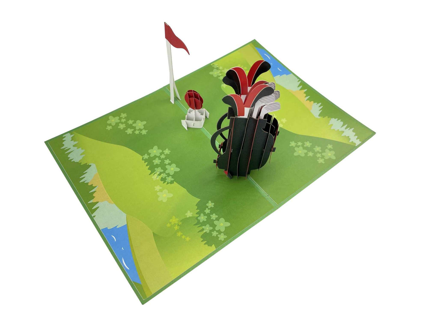 Golf Pop Up Card