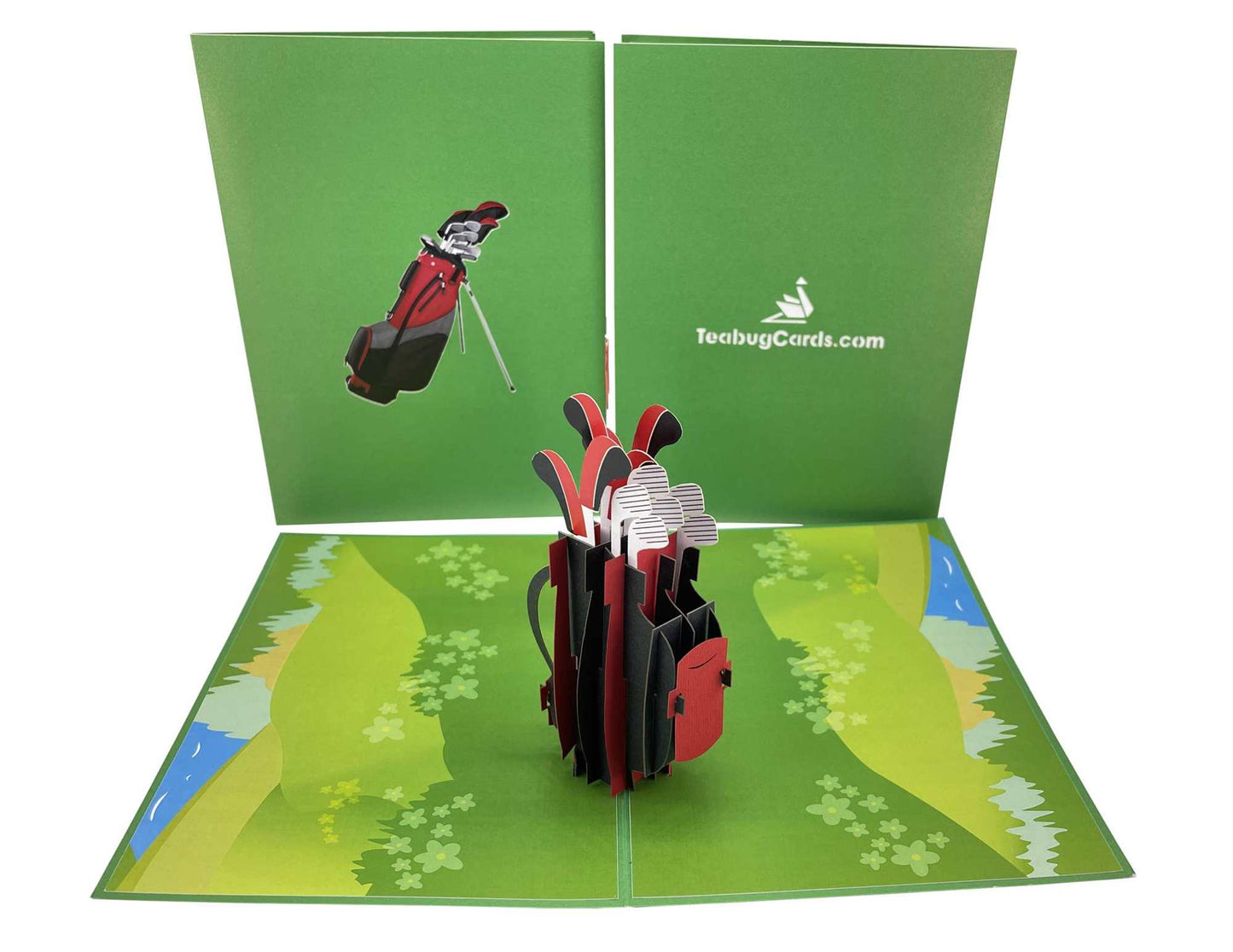 Golf Pop Up Card