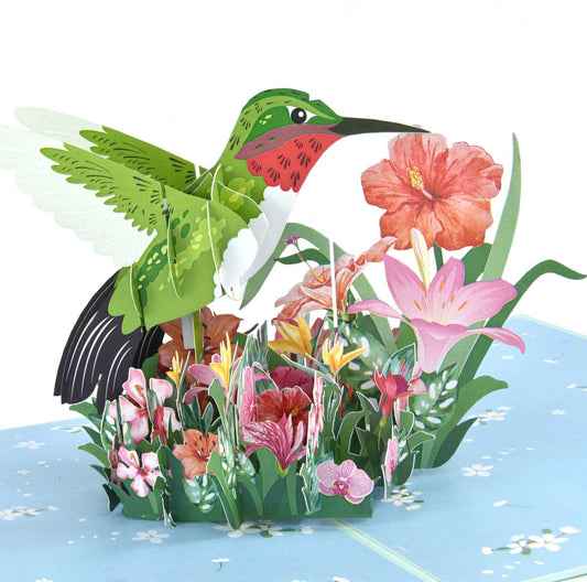 Hummingbird Pop Up Card