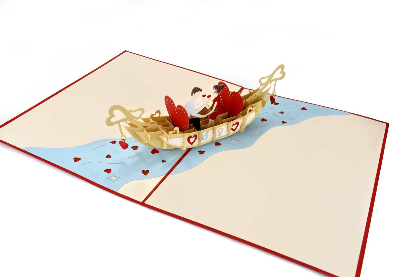 Love Boat Pop Up Card