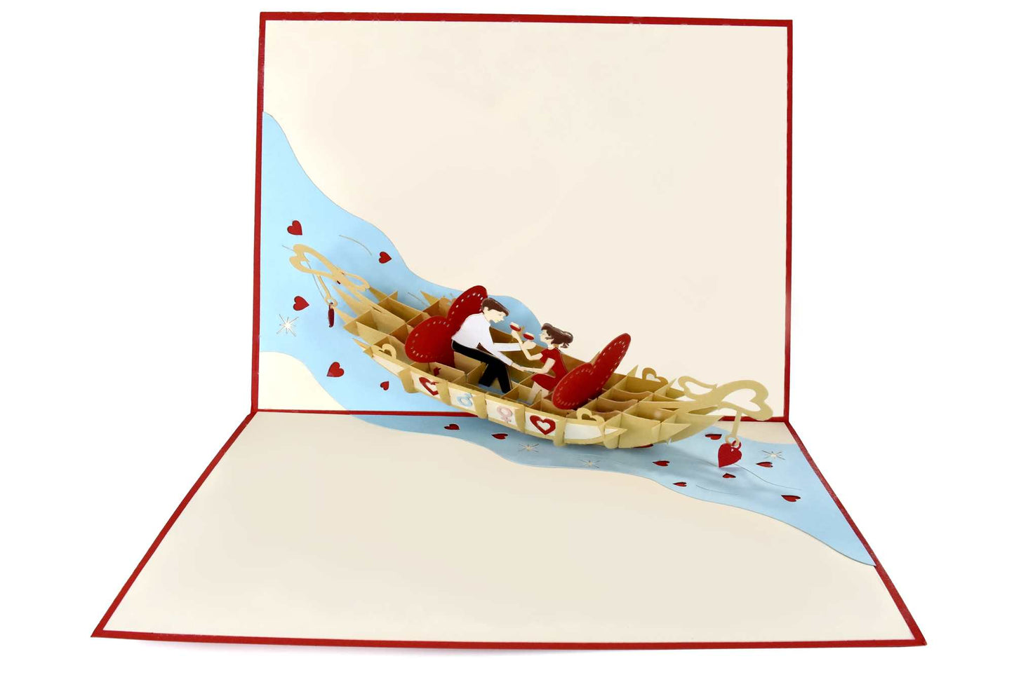 Love Boat Pop Up Card