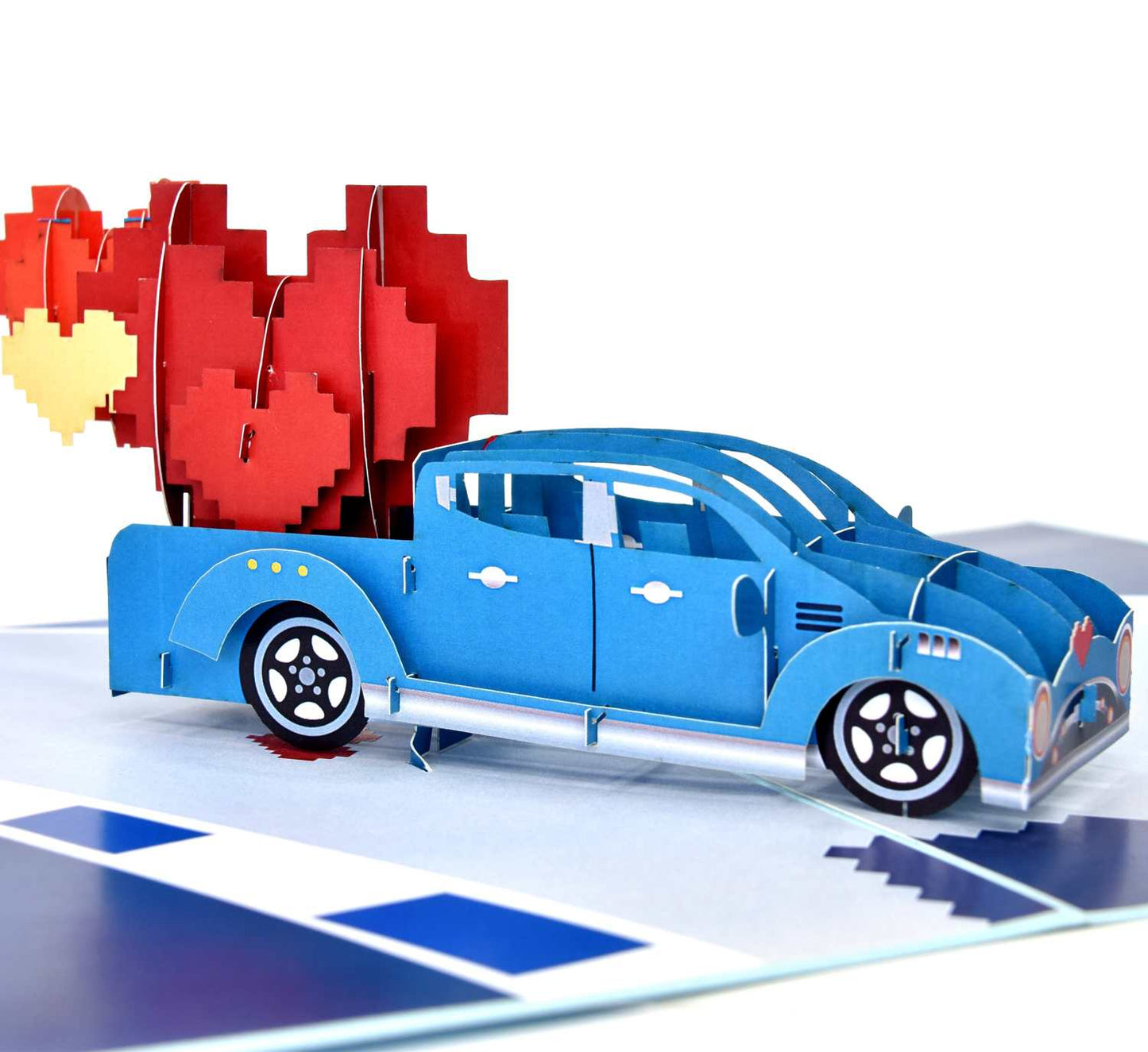 Truck of Love Pop Up Card