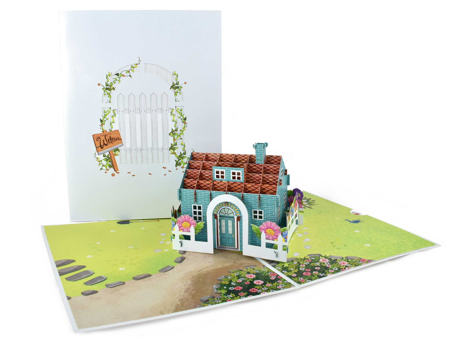 Home Sweet Pop Up Card, Housewarming Card