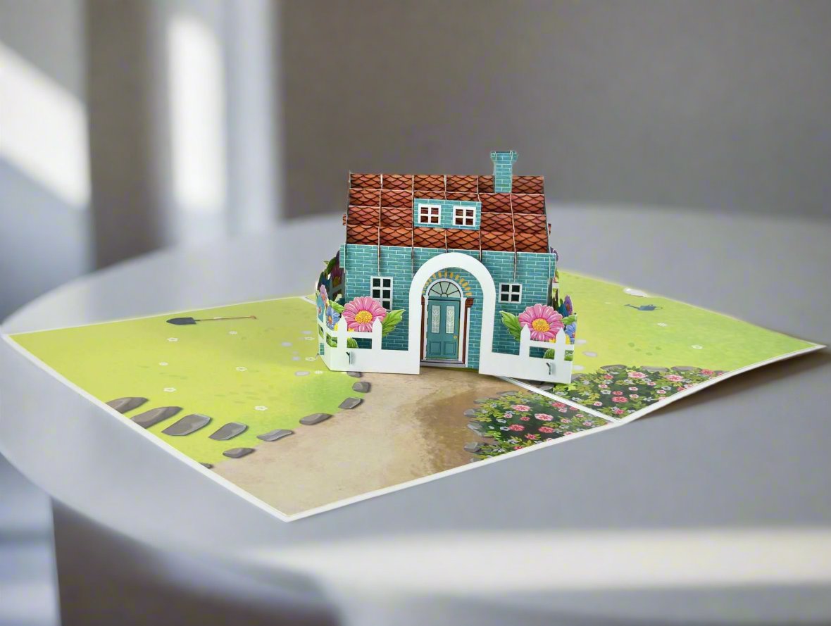 Home Sweet Pop Up Card, Housewarming Card
