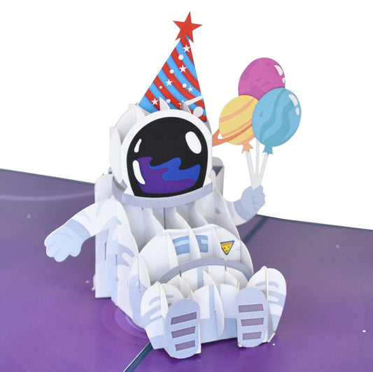 Astronaut Pop Up Card