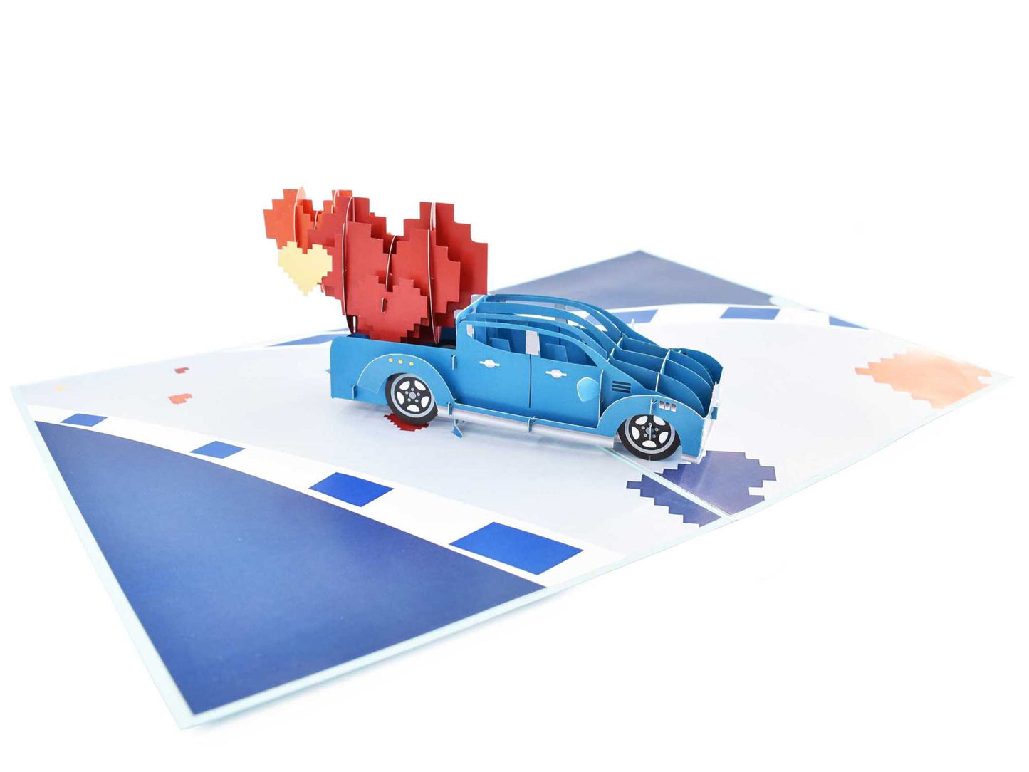 Truck of Love Pop Up Card