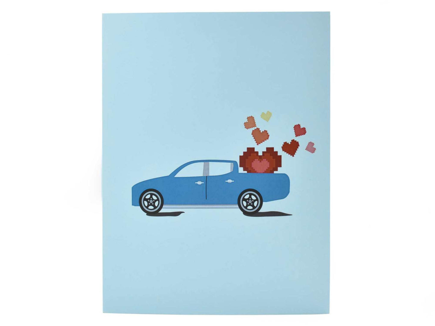 Truck of Love Pop Up Card